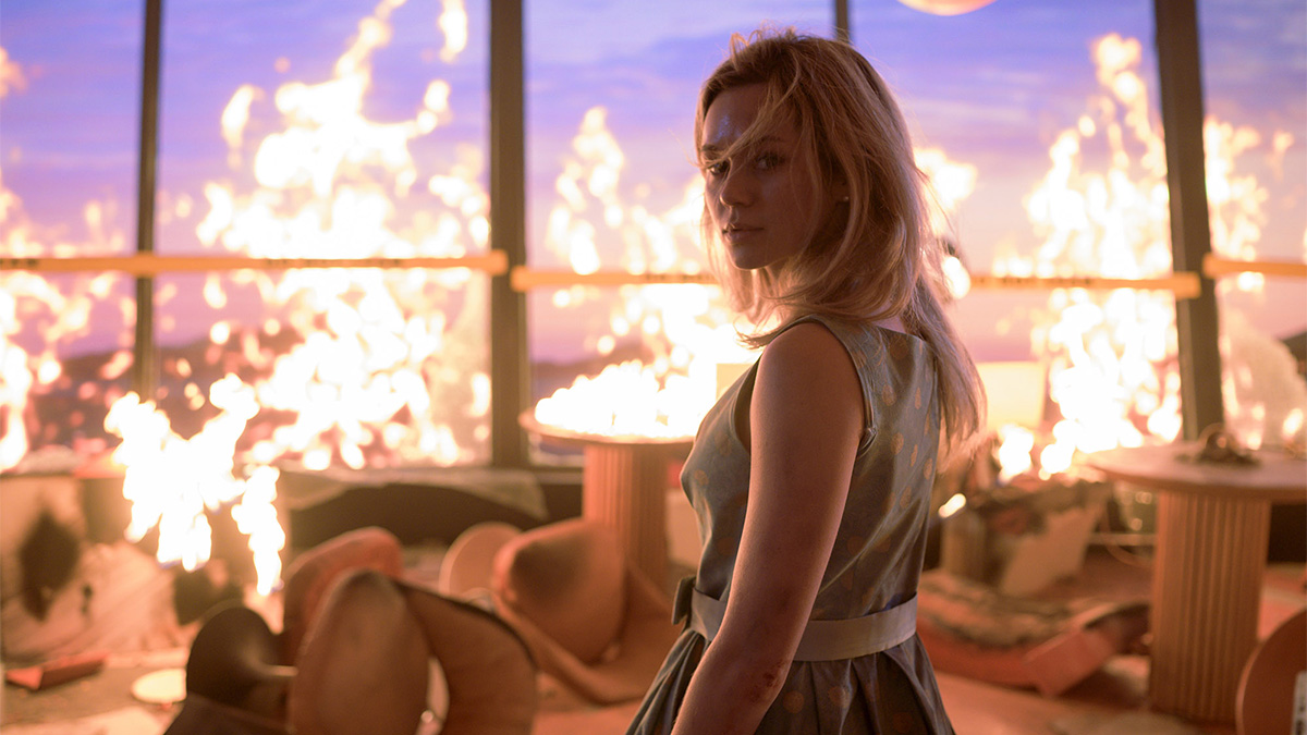 Brec Bassinger as “Iris” in New Line Cinema’s “Final Destination Bloodlines,”. Photo Credit: Eric Milner.